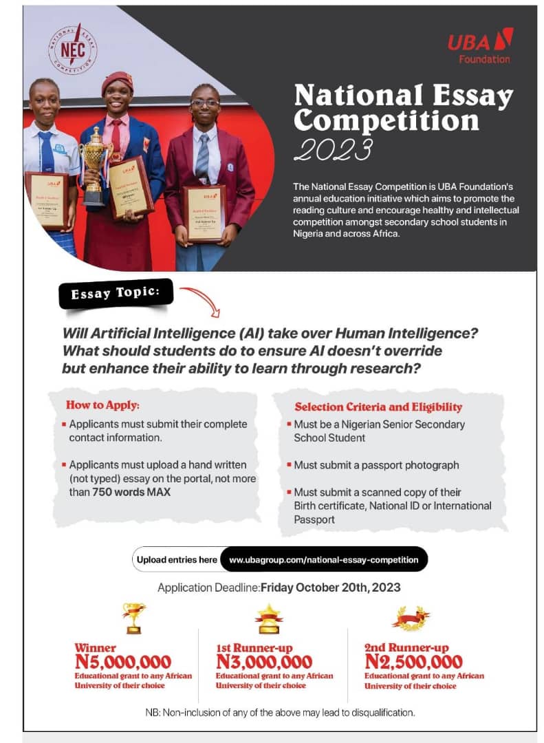 equity scholarship essay competition